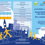 Európai Mobilitási Hét 2014 Göd Programfüzet